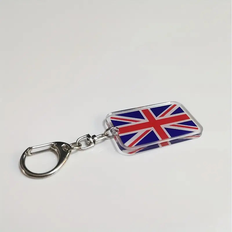 British Union Jack Flag Keychain